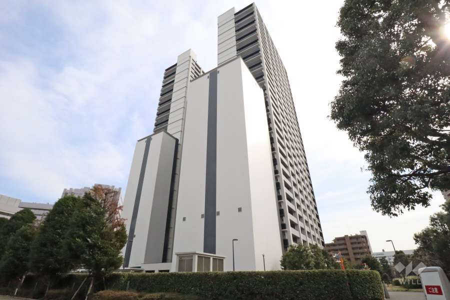 ザ・タワー＆パークス田園都市溝の口の外観(北西側から)