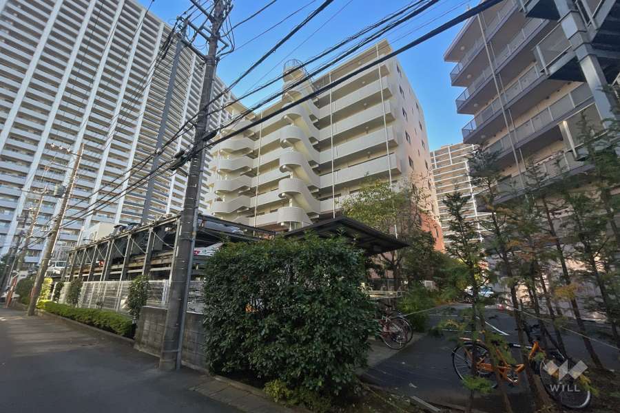 ベルヴィータ溝の口の外観（北西側から）