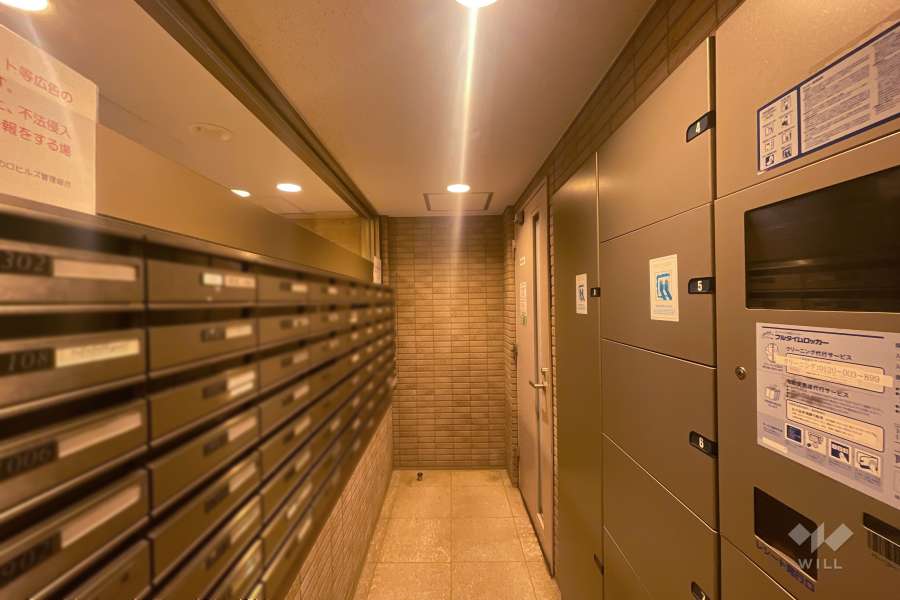 宅配ボックスと共用ポスト