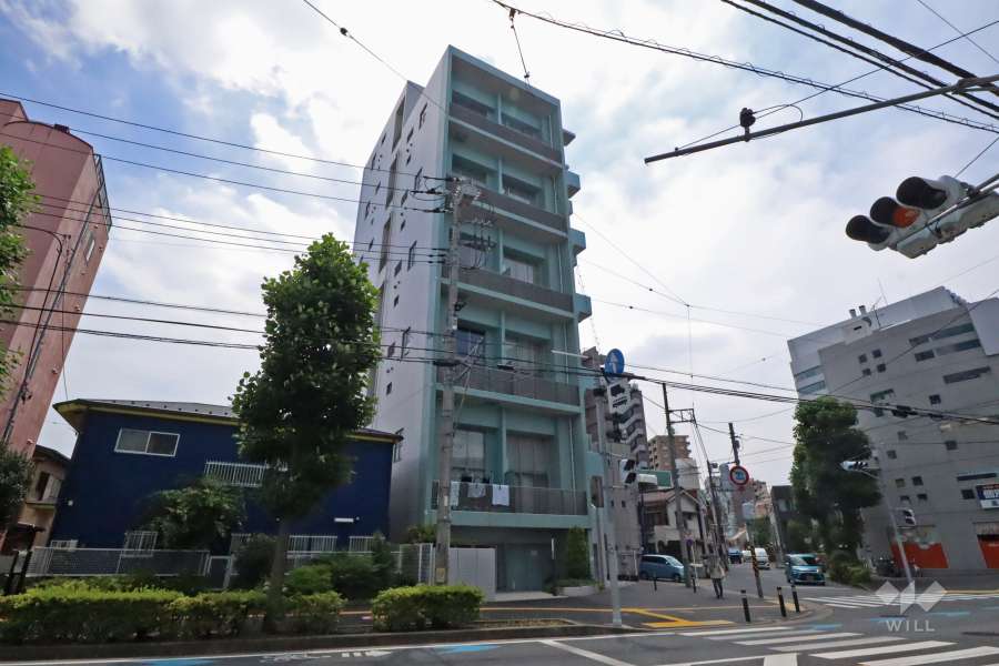 イクシア高津フェアリアの外観（北東側から）