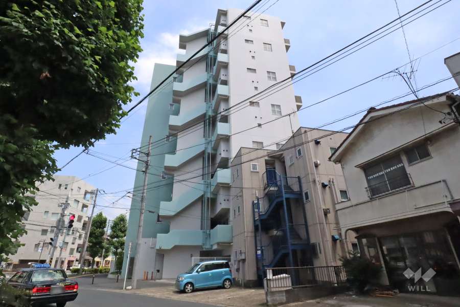 イクシア高津フェアリアの外観（北西側から）