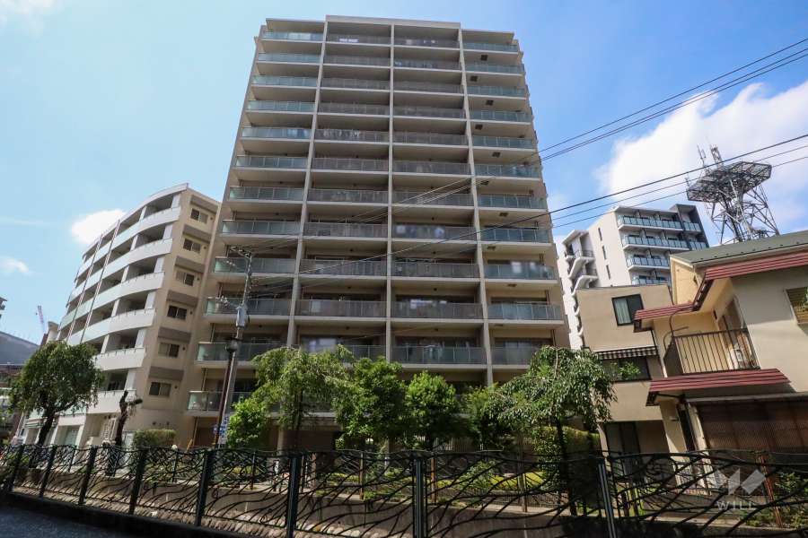 グランシーナ溝の口の外観(南東側から)