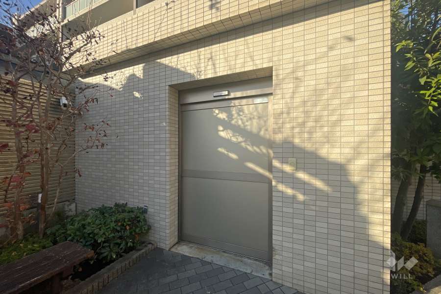 駐輪場の出入り口