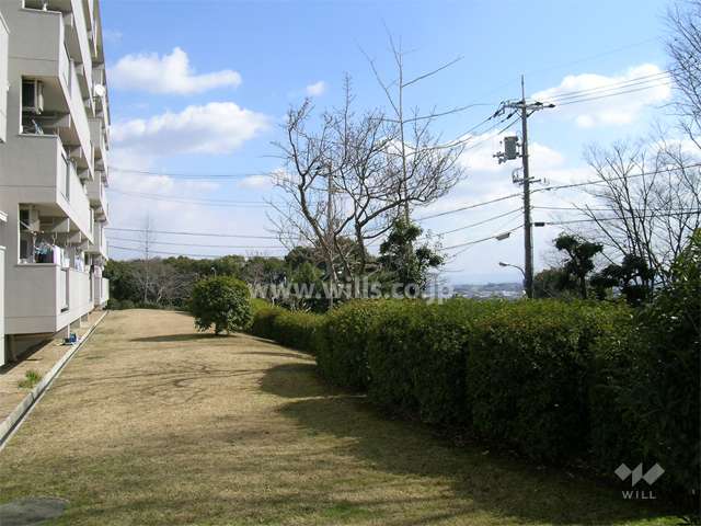 19号棟の南東側は抜けています