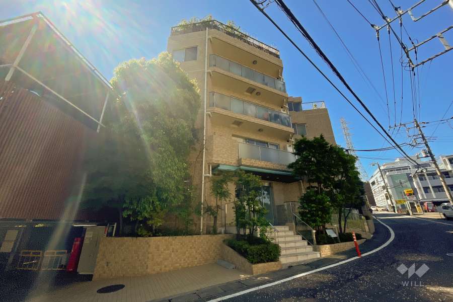 バースシティ溝の口エアリーの外観（北側から）