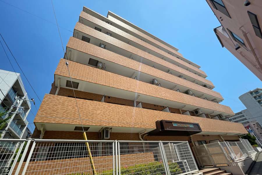 ライオンズマンション高津の外観（南西側から）