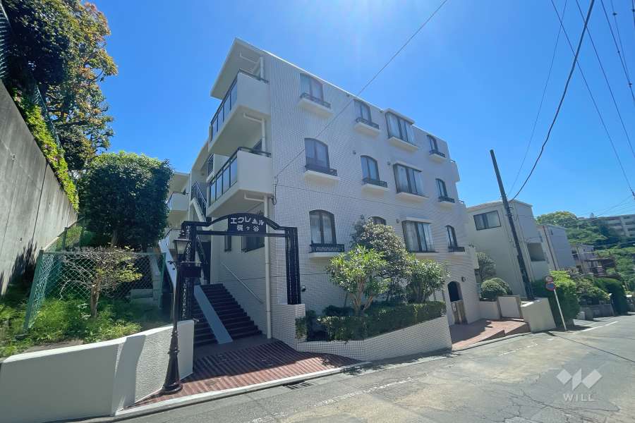 エクレール梶ヶ谷の外観（北西側から）