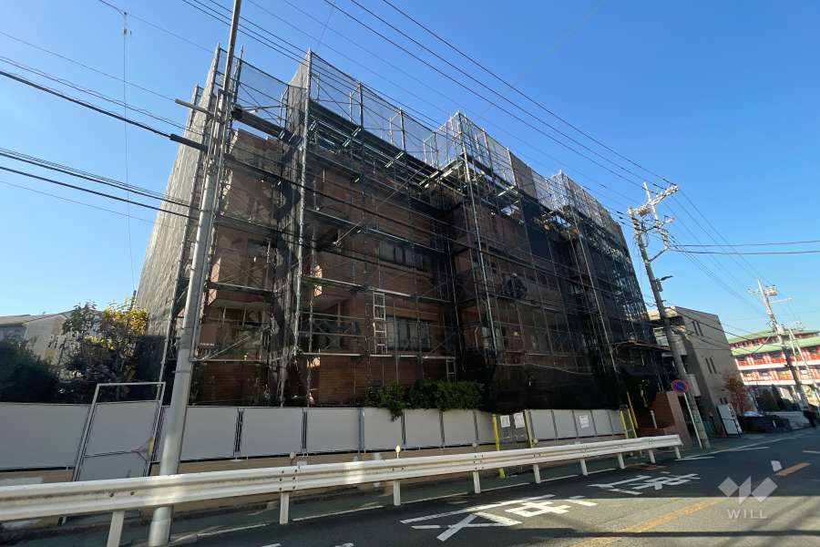 梶ヶ谷ビューハイツのの外観（北東側から）