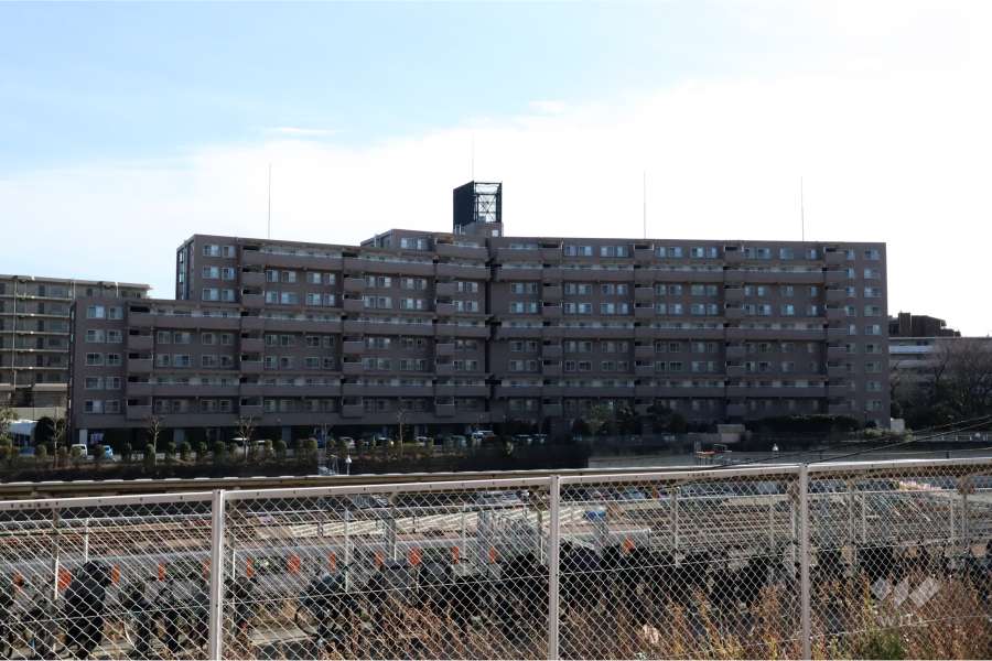 梶ヶ谷プラザビルの遠景