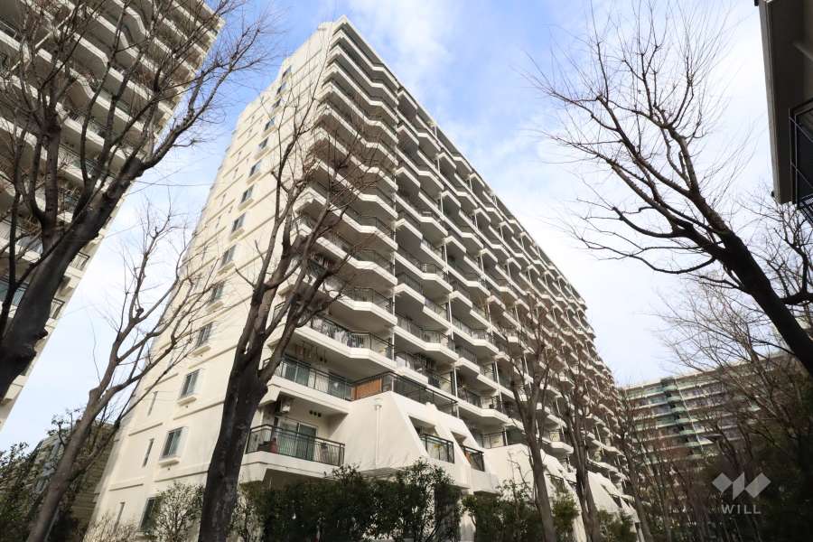 パークシティ溝の口C棟の外観(南西側から)