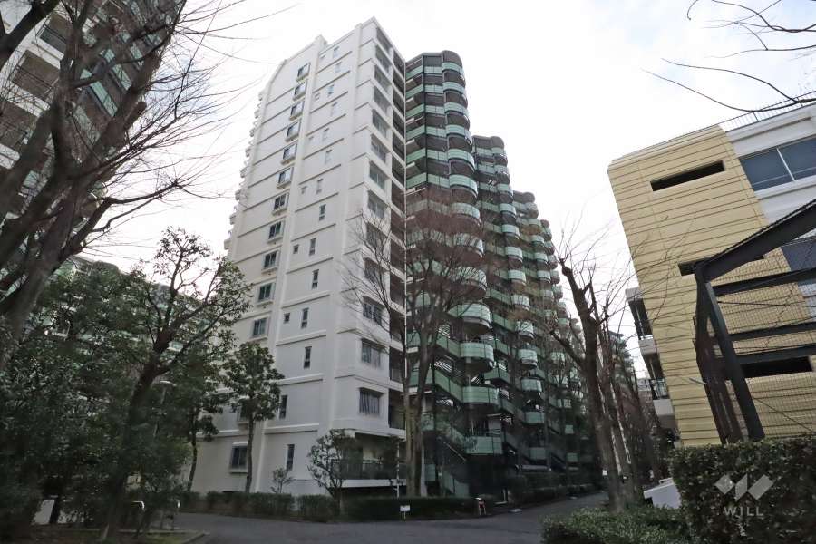 パークシティ溝の口C棟の外観(北東側から）