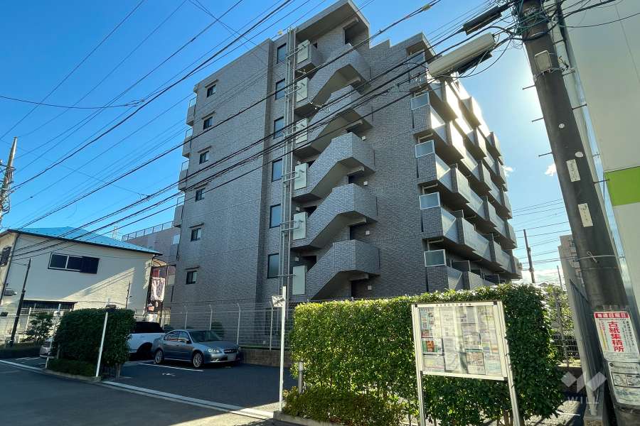 ルーブル武蔵新城-の外観（北西側から）