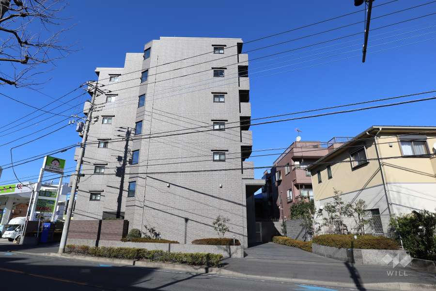 ルーブル武蔵新城の外観（南東側から）