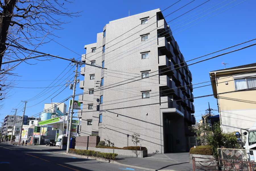 ルーブル武蔵新城の外観（南東側から）