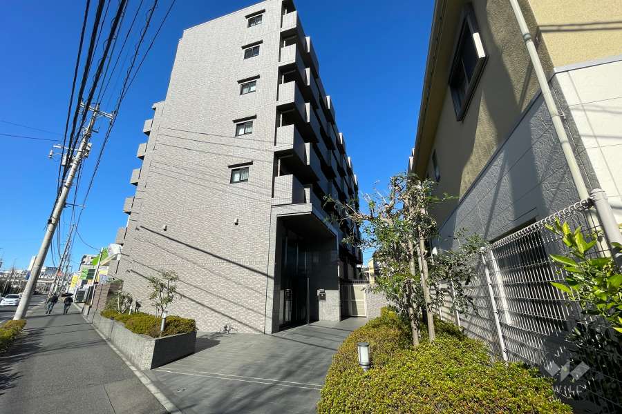 ルーブル武蔵新城の外観（南東側から）