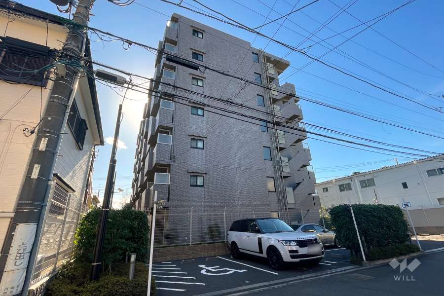 ルーブル武蔵新城の外観（北東側から）