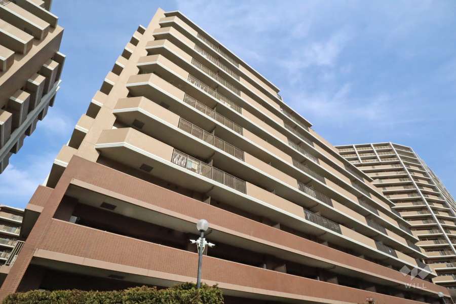 メイフェアパークス溝の口Ｄ棟の外観(南西側から)