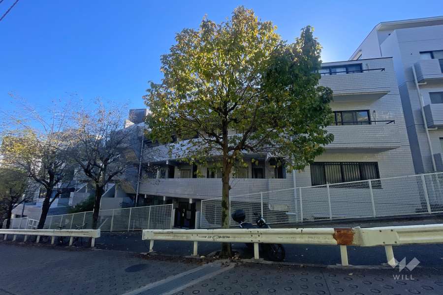 ニューウェルテラス第２日吉の外観（北西側から）