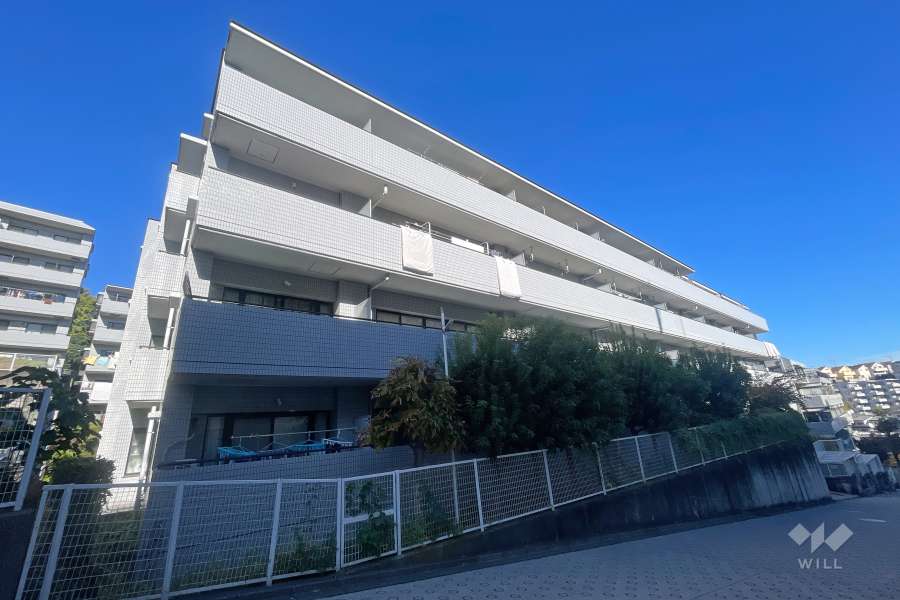 ニューウェルテラス第２日吉の外観（南西側から）