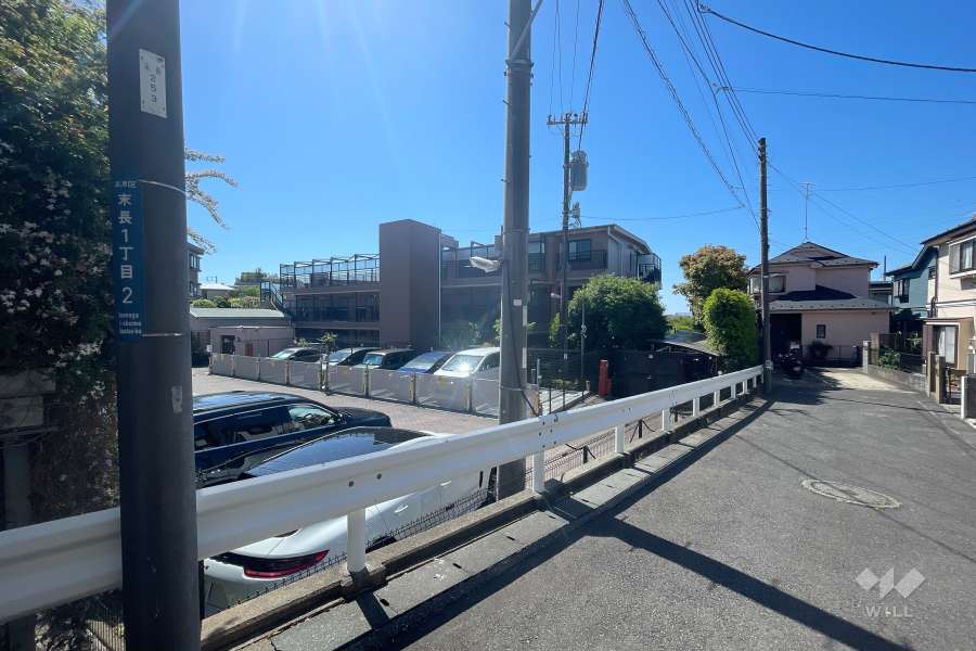 マイキャッスル溝の口ヴィレッジの外観（北西側から）　