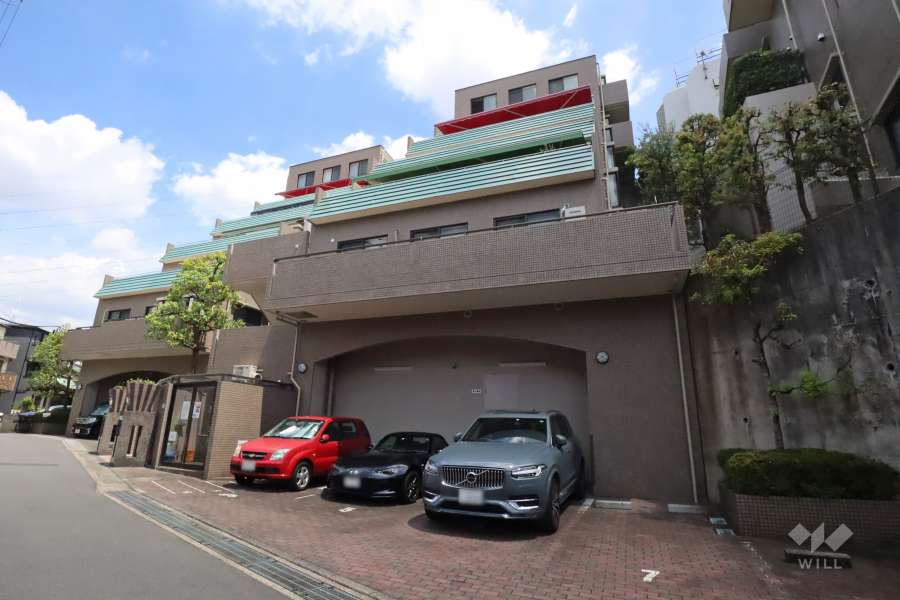 バースシティ溝の口プラザAの外観(南西側から)