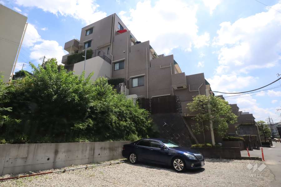 バースシティ溝の口プラザAの外観(北西側から)