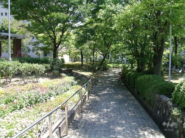 敷地東側の小道