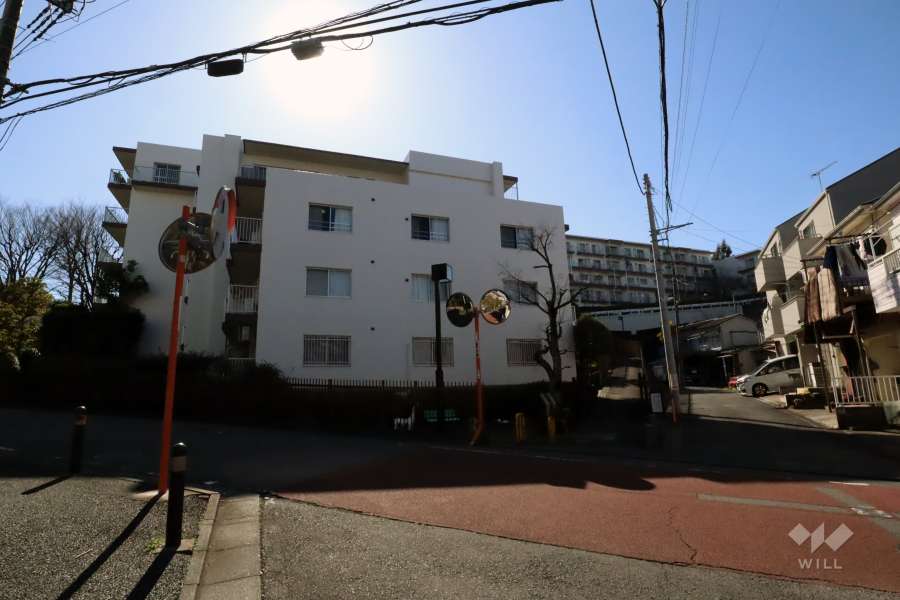 ユーカリハイツ久末の外観（北側から）