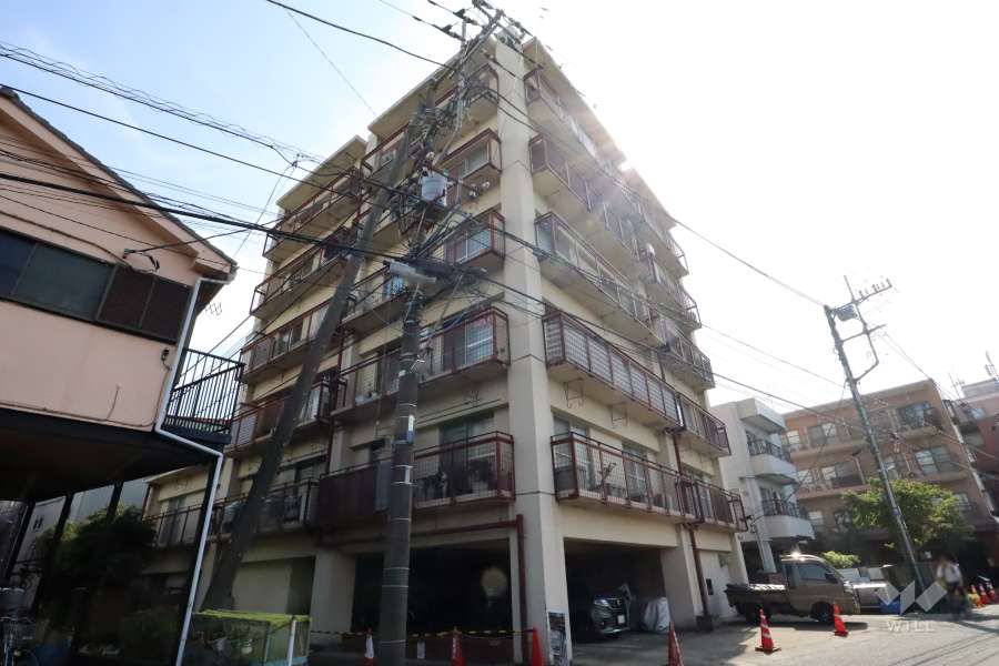 サンコーポたまがわの外観(北東側から)