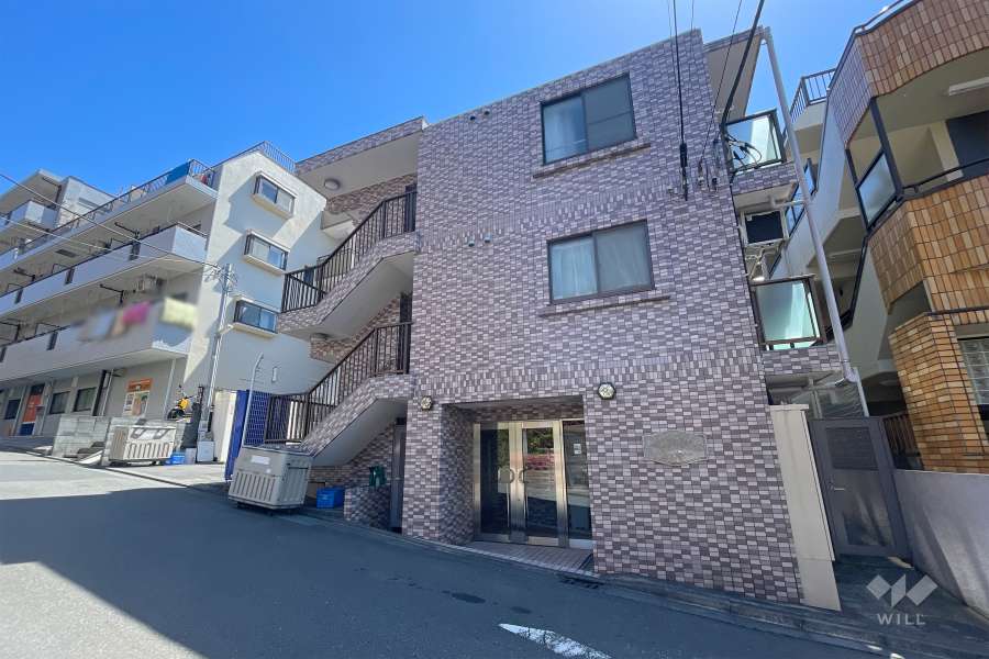 広洋フォルム梶ヶ谷の外観（南西側から）　