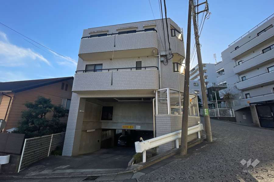 ブライトコーポ日吉Ａ棟の外観（北側から）