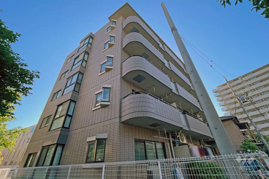 アーバンコート溝の口の外観（北側から）