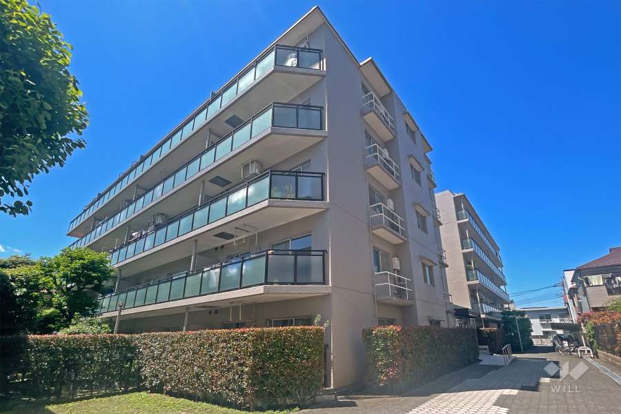 宮崎台北パークホームズの外観（南東側から）