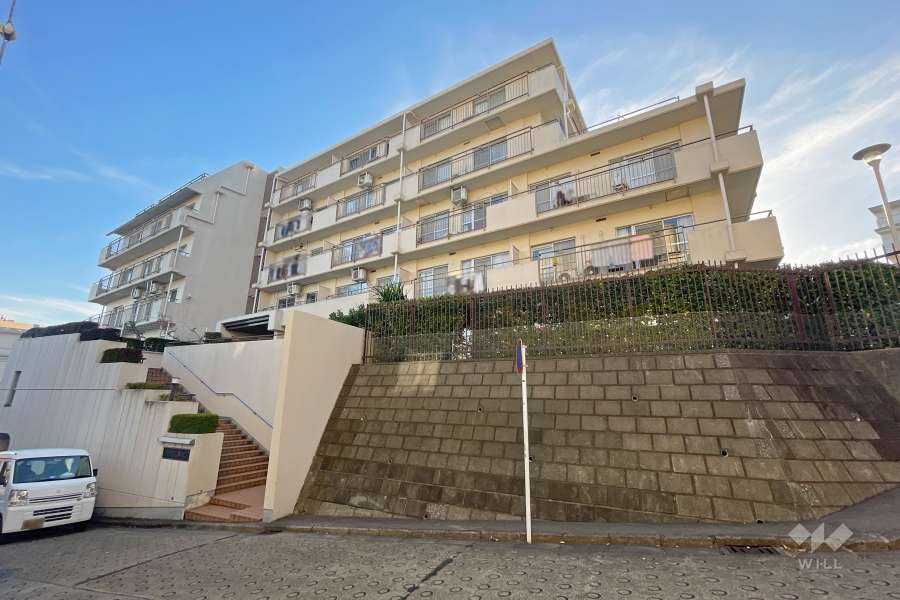 ハイネス溝の口の外観（北東側から）