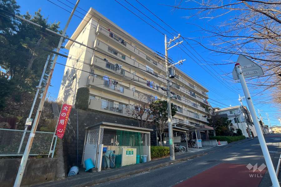 梶ヶ谷グリーンヒルの外観（南東側から）