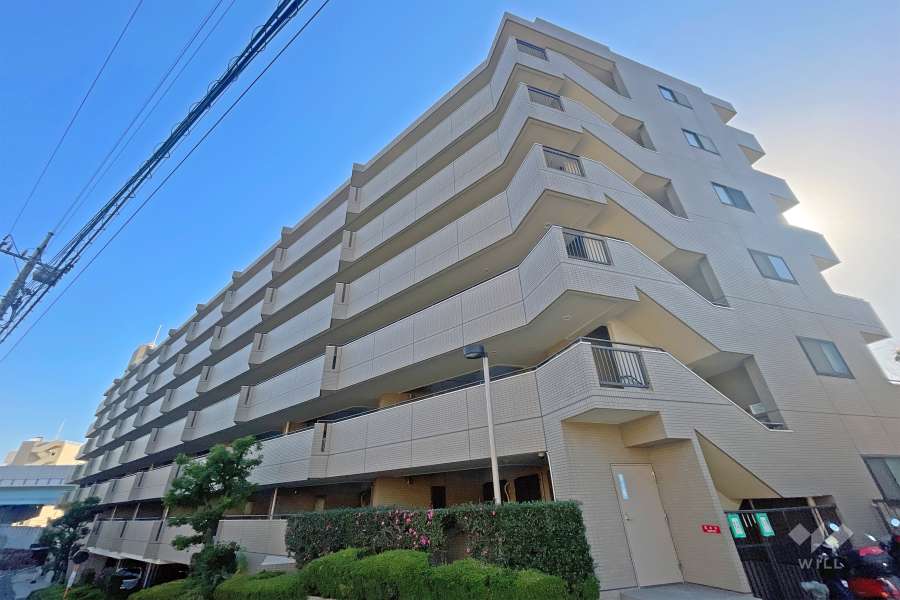 カベール梶ヶ谷の外観（北西側から）