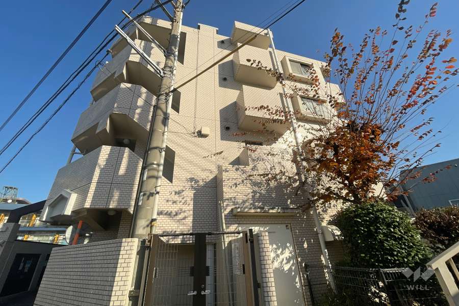 コスモ梶ヶ谷の外観（南西側から）