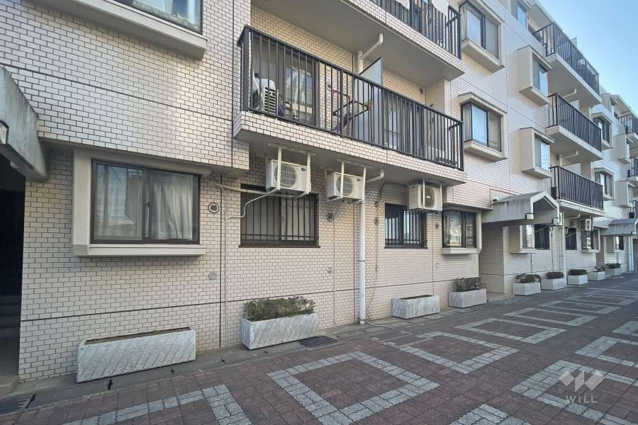 コスモ梶ヶ谷の外観（北側から）　