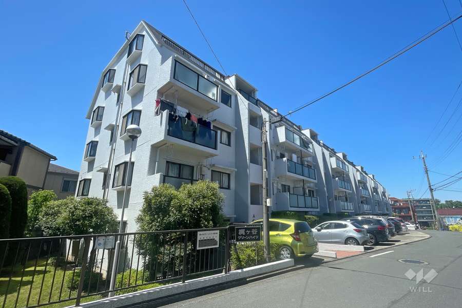 梶ケ谷グリーンハイツの外観（南東側から）