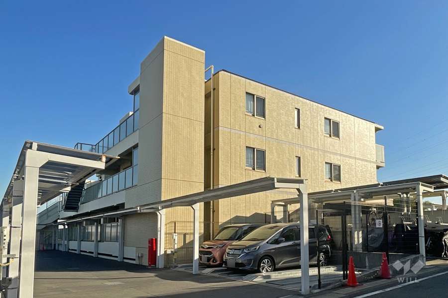 パレステージ溝の口の外観（北西側から）