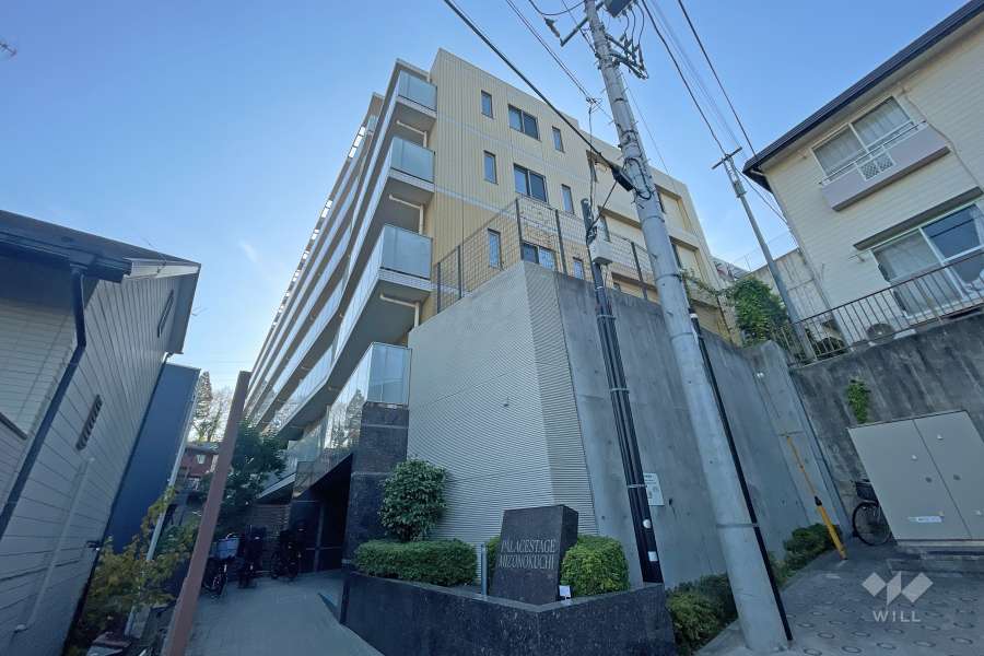 パレステージ溝の口の外観（北東側から）