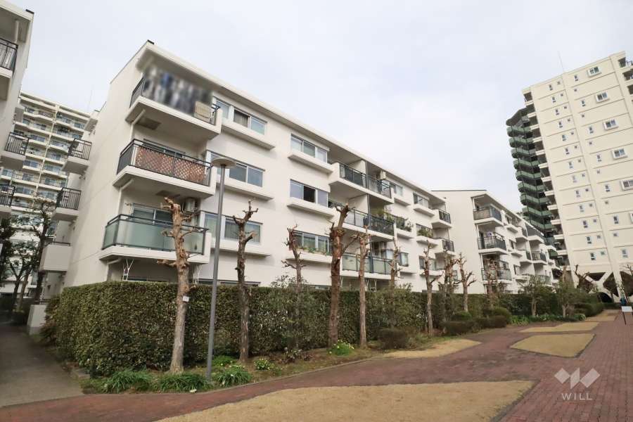 パークシティ溝の口L棟の外観(南西側から）