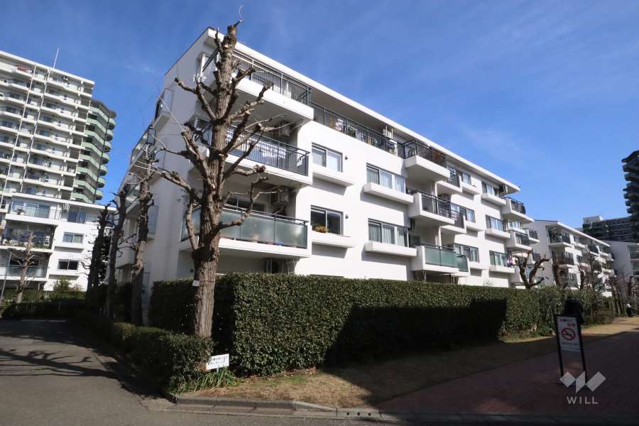 パークシティ溝の口H棟の外観(南西側から）