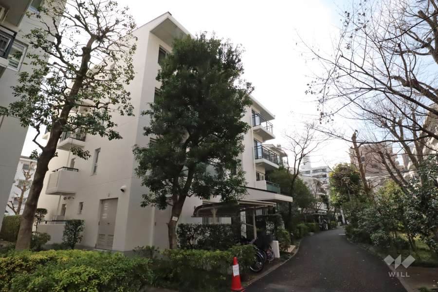 パークシティ溝の口H棟の外観(北東側から）