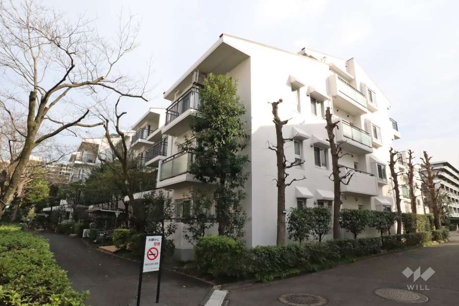 パークシティ溝の口H棟の外観(北西側から）