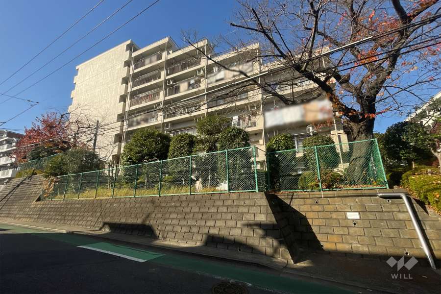 梶ケ谷住宅の外観（北東側から）