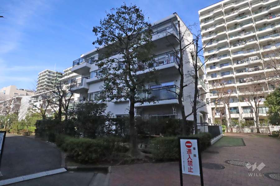 パークシティ溝の口K棟の外観(南東側から）