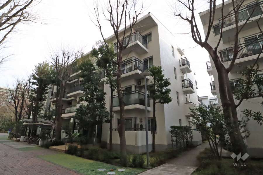 パークシティ溝の口K棟の外観(北西側から）