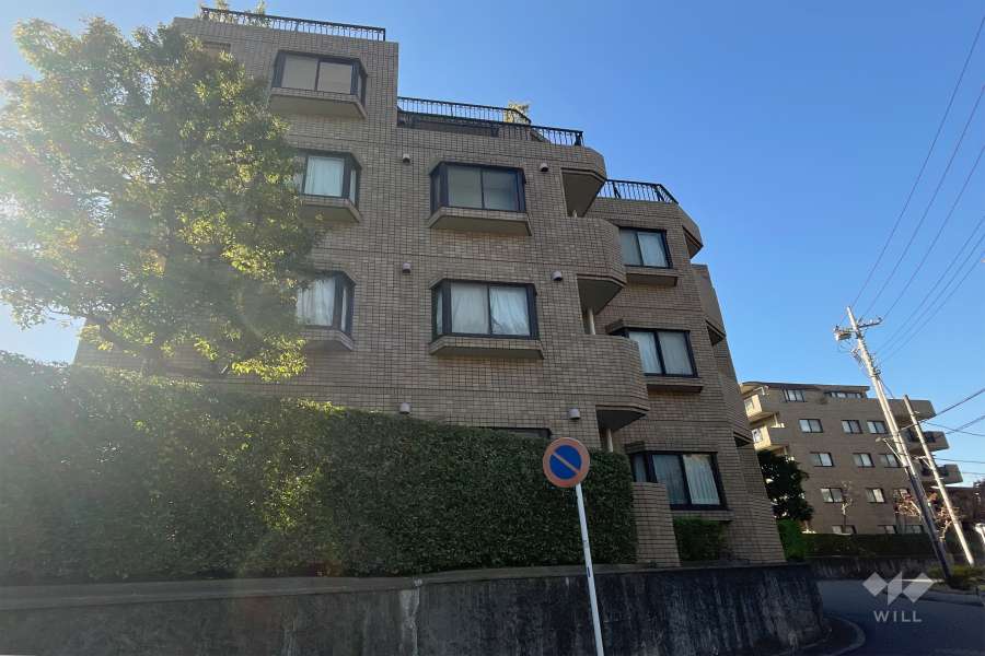 コード梶が谷Ｂ棟の外観（南東側から）　