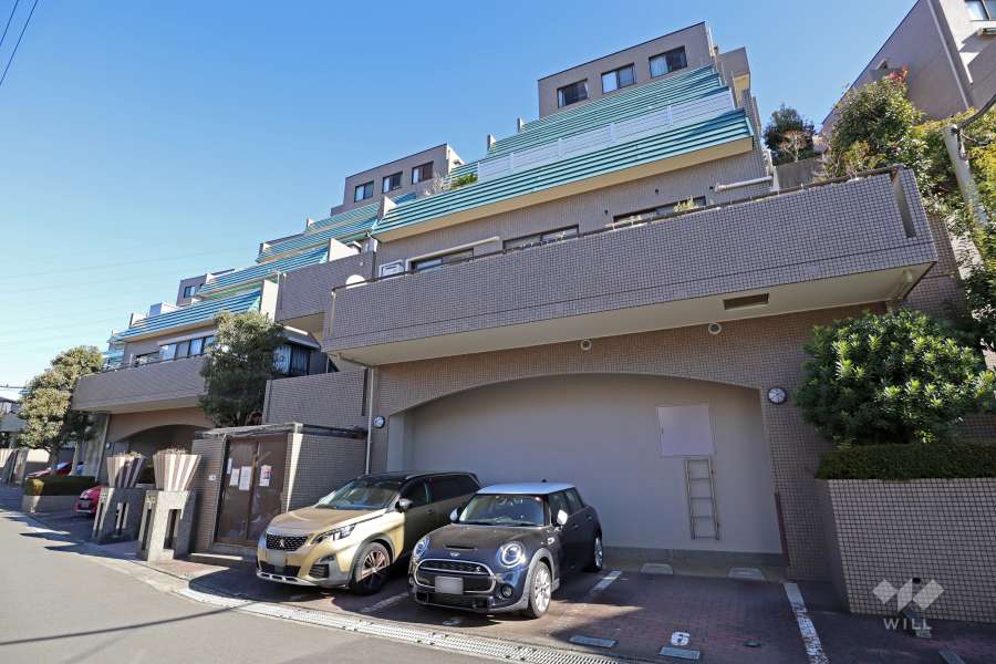 バースシティ溝の口プラザBの外観（南西側から）